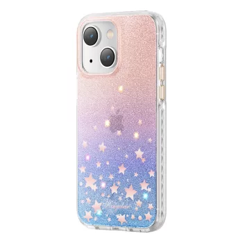   Kingxbar Heart Star Series tok iPhone 14 Plus zodiákus csillagokkal, színes
