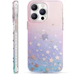 Kingxbar Heart Star Series tok iPhone 14 Plus zodiákus csillagokkal, színes