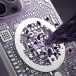 Kingxbar PQY Geek Series mágneses tok iPhone 14 Pro MagSafe, ezüst