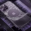 Kingxbar PQY Geek Series mágneses tok iPhone 14 Plus MagSafe, ezüst