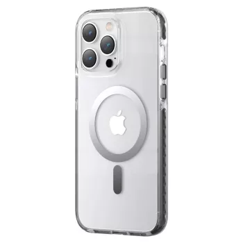   Kingxbar PQY Ice Crystal sorozatú mágneses tok iPhone 14 MagSafe, szürke