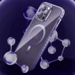 Kingxbar PQY Ice Crystal sorozatú mágneses tok iPhone 14 Plus MagSafe, szürke