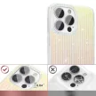 Kingxbar Travel sorozat luxus elegáns tok iPhone 13 Pro, kék-narancs