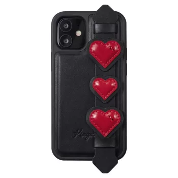   Kingxbar Sweet Series tok eredeti Swarovski kristályokkal díszített iPhone 12 Pro Max, fekete
