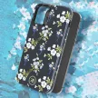 Kingxbar Blossom tok eredeti Swarovski kristályokkal díszített iPhone 12 mini, színes
