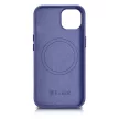 iCarer tok bőr tok, iPhone 14 világos, (WMI14220705-LP) (MagSafe), lila