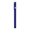 iCarer Litchi prémium bőr tok iPhone 14 Pro mágneses bőr tok MagSafe, sötétkék