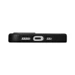 iCarer Litchi prémium bőr tok iPhone 14 Plus mágneses bőr tok MagSafe, fekete