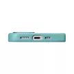 iCarer Litchi prémium bőr tok iPhone 14 Pro Max mágneses bőr tok MagSafe, zöld