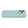 iCarer Litchi prémium bőr tok iPhone 14 Pro Max mágneses bőr tok MagSafe, zöld