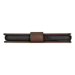 iCarer olajviasz tárca tok 2in1 Cover iPhone 14 Plus Anti-RFID bőr Flip Case, barna
