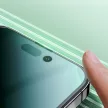 Joyroom Knight, zöld üvegfólia iPhone 14 Pro Max, kék fény elleni szűrővel