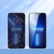 Joyroom Knight 2,5D TG edzett üvegfólia iPhone 14 Plus teljes képernyős fólia, átlátszó