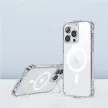 Joyroom MagSafe Magnetic Defender ütésálló tok iPhone 14 Pro Max, átlátszó
