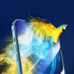 Joyroom Knight üvegfólia iPhone 14 Plus, átlátszó rögzítőkészlettel
