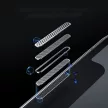 Joyroom Knight üvegfólia iPhone 14 Plus, átlátszó rögzítőkészlettel
