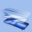 Joyroom Knight üvegfólia iPhone 14 Plus, átlátszó rögzítőkészlettel