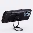 Joyroom Dual Hinge tok iPhone 14 Pro Armor Case állvánnyal és gyűrűtartóval, fekete