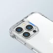 Joyroom Defender sorozatú tok, iPhone 14 Pro Max Armorozott kampós tok, állványhoz, átlátszó