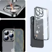 Joyroom 14Q tok iPhone 14 tok fém kerettel, fekete