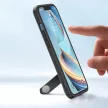 Ugreen Fusion Kickstand tok iPhone 13 Pro kemény borítás gélkerettel és állvánnyal, fekete