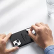 Ugreen LP626 Silky Silky szilikon védő tok Gumiból készült rugalmas szilikon telefon tok iPhone 14 Plus, fekete