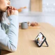Ugreen LP633 Kickstand védő tok kemény borítás gélkerettel és beépített állvánnyal iPhone 14, fekete