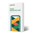 Ugreen LP634 Kickstand védő tok kemény borítás gélkerettel és beépített állvánnyal iPhone 14 Plus, fekete