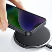 Ugreen LP634 Kickstand védő tok kemény borítás gélkerettel és beépített állvánnyal iPhone 14 Plus, fekete