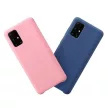 Silicone case hátlap, tok Samsung Galaxy S21+ 5G (S21 Plus 5G), sötétkék