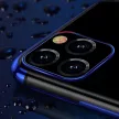 Clear Color Case Xiaomi Mi 11 szilikon hátlap, tok, átlátszó-fekete
