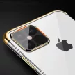 Clear Color Case Xiaomi Mi 11 szilikon hátlap, tok, átlátszó-fekete