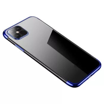   Clear Color Case Xiaomi Mi 11 szilikon hátlap, tok, átlátszó-kék