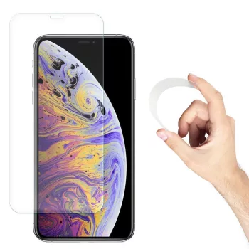   Wozinsky Nano Flexi Glass hibrid képernyővédő edzett üvegfólia iPhone 13 mini
