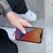 Wozinsky Full Cover Flexi Nano Glass hibrid kijelzővédő iPhone 13 mini, átlátszó