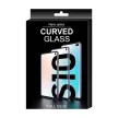 3D Edge Nano Flexi Glass hibrid teljes képernyős fólia, átlátszó fólia Samsung Galaxy S21+ 5G (S21 Plus 5G), fekete