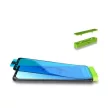 3D Edge Nano Flexi Glass hibrid teljes képernyős fólia, átlátszó fólia Samsung Galaxy S21+ 5G (S21 Plus 5G), fekete