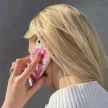 Wozinsky Marble cover Xiaomi Mi 11i/Poco F3 márvány mintás hátlap, tok, rózsaszín
