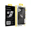 Wozinsky Armor Ring iPhone 13 mini ütésalló hátlap, tok, ezüst