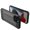Hybrid Armor Tough Rugged iPhone 13 Pro Max ütésálló hátlap, tok, fekete