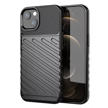   Armored Thunder iPhone 13 mini ütésálló hátlap, tok, fekete