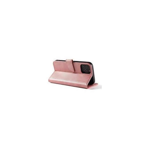 Smart Elegant Samsung Galaxy S20 FE 5G oldalra nyíló tok, rózsaszín
