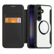 Dux Ducis Skin Pro Samsung Galaxy S24 Plus MagSafe oldalra nyíló tok, fekete