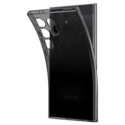   Spigen Liquid Crystal Samsung Galaxy S24 Ultra hátlap, tok, átlátszó-szürke