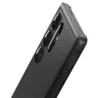 Spigen Rugged Armor Samsung Galaxy S24 Ultra ütésálló hátlap, tok, matt, fekete
