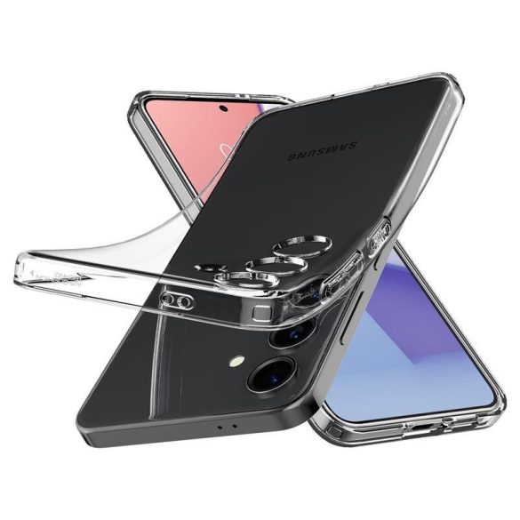 Spigen Liquid Crystal Samsung Galaxy S24 Plus hátlap, tok, átlátszó