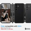 Spigen Liquid Crystal Samsung Galaxy S24 Plus hátlap, tok, átlátszó-szürke