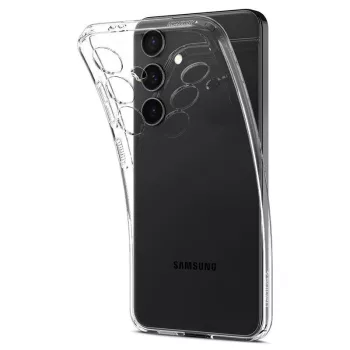   Spigen Liquid Crystal Samsung Galaxy S24 hátlap, tok, átlátszó