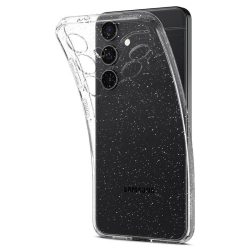   Spigen Liquid Crystal Glitter Samsung Galaxy S24 hátlap, tok, átlátszó