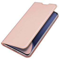   Dux Ducis Skin Pro Xiaomi Redmi 12 oldalra nyíló tok, rózsaszín